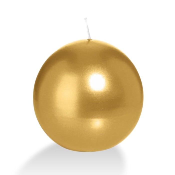 CANDELA SFERA D10 ORO